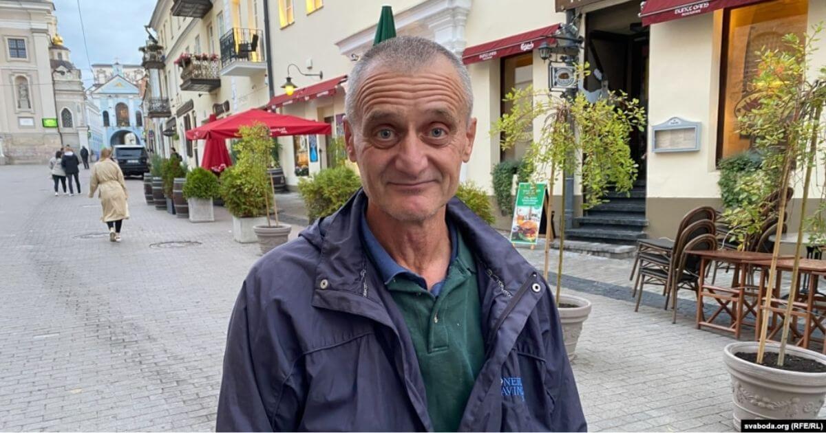 На свободу вышел политзаключенный журналист «Радио Свабода» Олег Груздилович