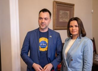 «It would be a mistake to think of Belarusians as people incapable of resistance»: Sviatlana Tsikhanouskaya met with Oleksiy Arestovych