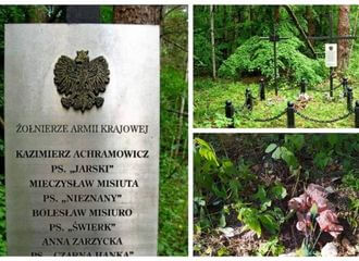 Another grave of Armia Krajowa soldiers was destroyed in Belarus