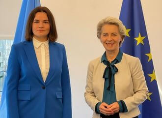 Sviatlana Tsikhanouskaya held negotiations with the president of the European Commission Ursula von der Leyen