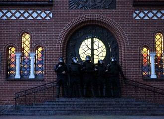 Странный «пожар» в Красном Костёле ночью 26 сентября: слышали взрыв, приехал СК, забрали технику