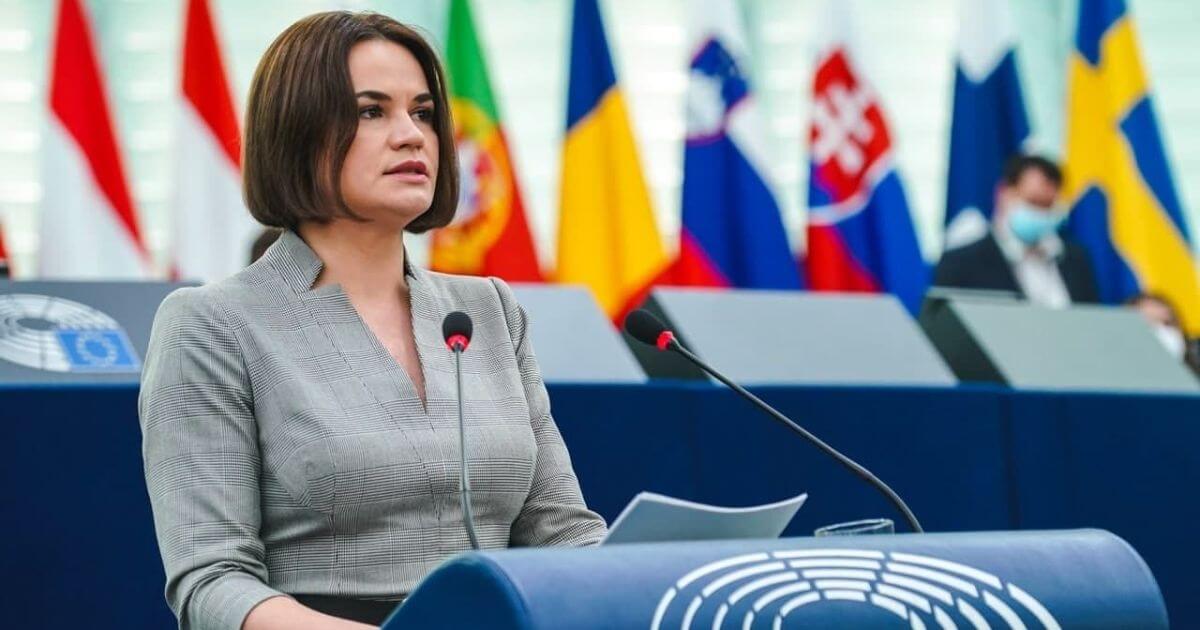 «Свабодная дэмакратычная Беларусь будзе найлепшай санкцыяй супраць Пуціна»: Ціханоўская ў Еўрапарламенце заклікала прызнаць Аб’яднаны пераходны кабінет Беларусі
