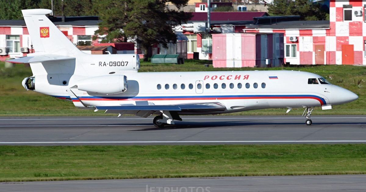 У Мінск ляціць VIP-борт Спецыяльнага лётнага атрада «Расія»