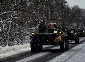 Брестская 38-я бригада выдвинулась для проверки боеготовности