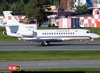 В Минск летит VIP-борт Специального летного отряда «Россия»