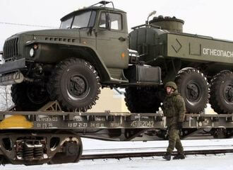 РФ перебросила в Беларусь ещё не менее 50 «Уралов»