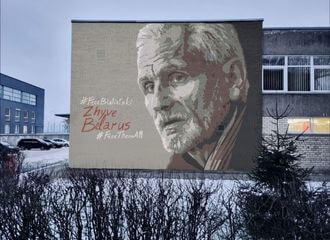 У Вільні з’явіцца графіці з Алесем Бяляцкім