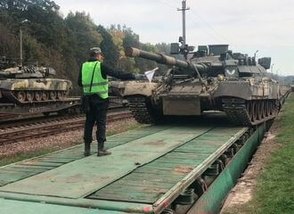 Более 30 танков ВС РФ переброшено из Витебской в Брестcкую область Беларуси