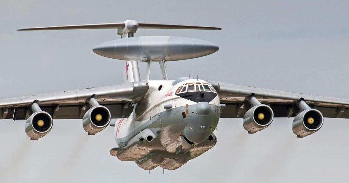 В Беларусь прилетел борт ДРЛО А-50 ВКС РФ