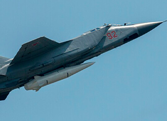 Three MiG-31K of the Russian Aerospace Forces arrived in Belarus