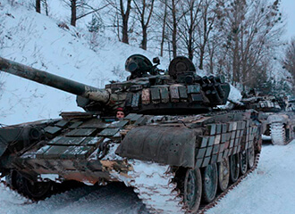 At least 20 tanks are being redeployed to the training ground near Hrodna