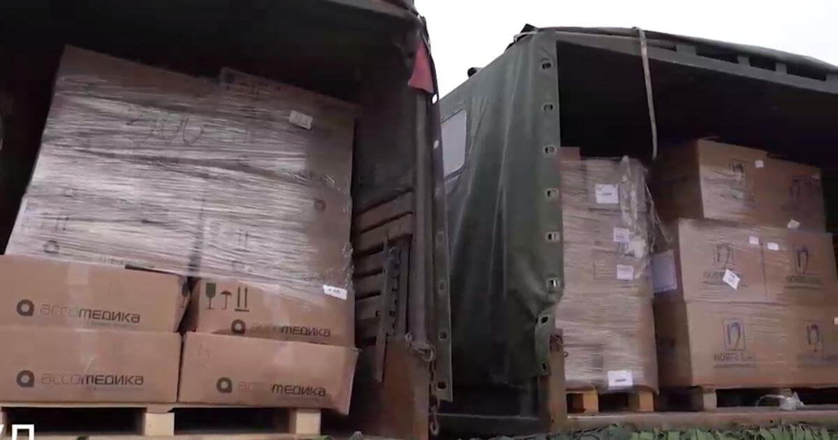 Беларусь передала российским военным крупную партию индивидуальных аптечек