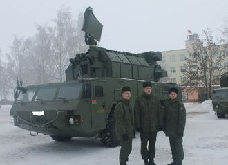 Батарею ЗРК «Тор-М2К» передали в 15-ю зенитную ракетную бригаду