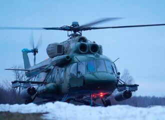 Впервые с ноября 2022 в районе «Площадки 400. Купол» замечена активность вертолёта