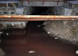 Чыноўнік адрэагаваў на «крывавую» раку ў Маладзечне: «Усіх знойдзем, пакараем і пакажам па ТБ»