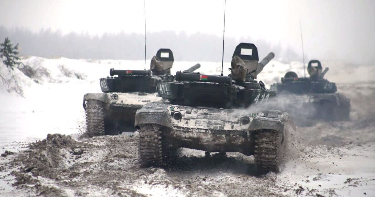 Belarusian Hajun: Military activity on the territory of Belarus on January 12