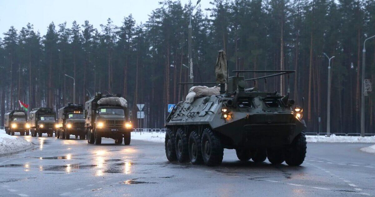 Belarusian Hajun: Military activity on the territory of Belarus on January 17
