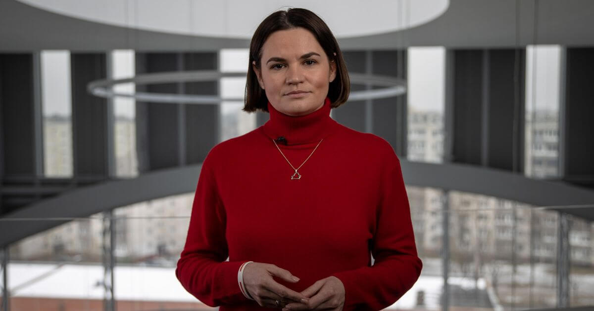 Святлана Ціханоўская віншуе беларусаў і беларусак, якія святкуюць Божае Нараджэнне 25 снежня