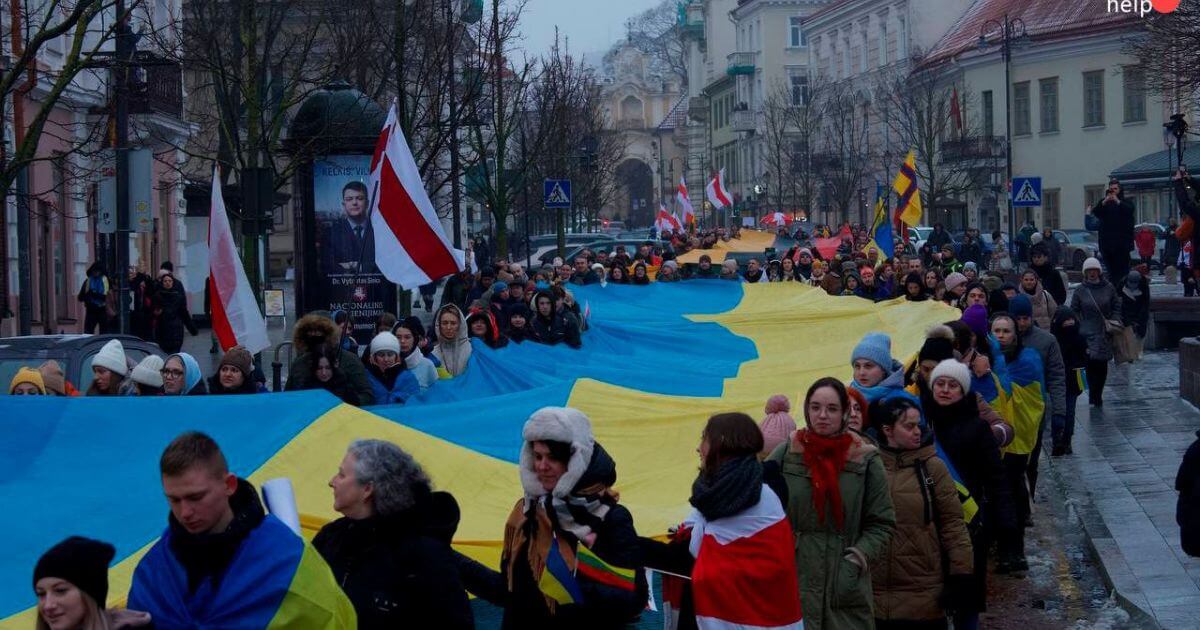 Беларусы в Европе, Азии, Австралии, Южной и Северной Америке вышли на антивоенные акции 24 февраля (много фото)