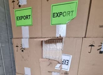 Кантрабанда цыгарэт у фуры з яблыкамі, у вагоне з жалезнай рудой і ў Audi A6 99-га года: за два тыдні ў Балтыі затрымалі беларускіх цыгарэт на €2,6 млн