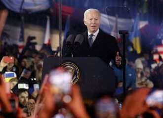 Байдэн у Варшаве згадаў беларускі народ, які працягвае барацьбу за сваю свабоду