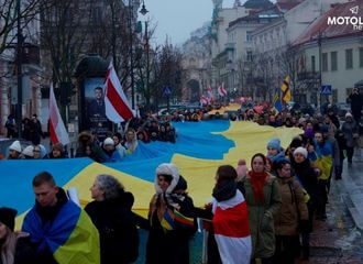 Belarusians from Europe, Asia, South and North America took part in anti-war rallies on February 24 (many photos)