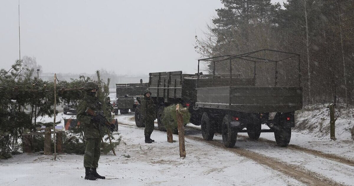 Belarusian Hajun: Military activity on the territory of Belarus on February 25-26