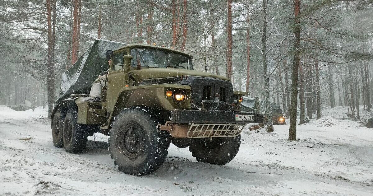 Belarusian Hajun: Military activity on the territory of Belarus on February 3