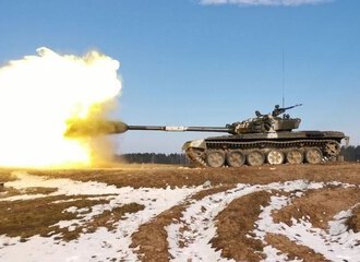 Belarusian Hajun: Military activity on the territory of Belarus on February 9
