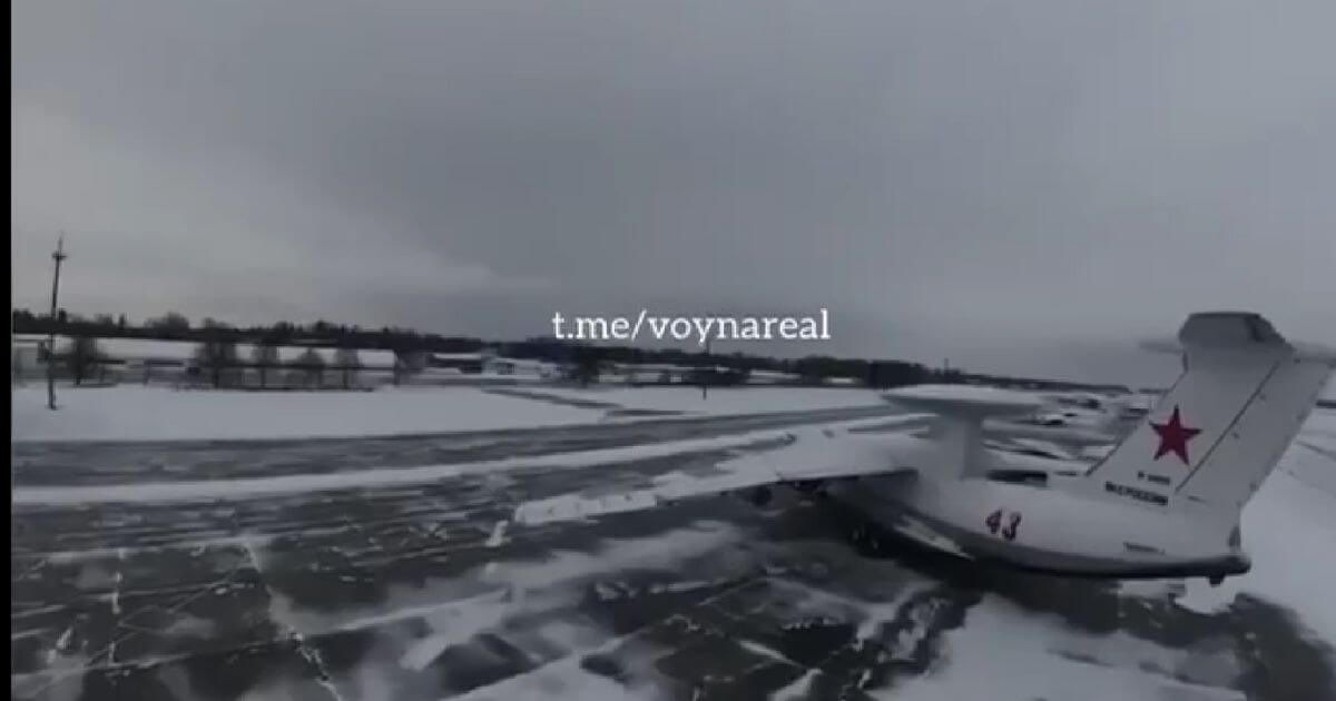 Дроны неоднократно прилетали в Мачулищи и садились прямо на ДРЛО А-50У