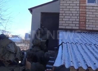 На видео с задержанием «террориста» фигурирует дом другого человека