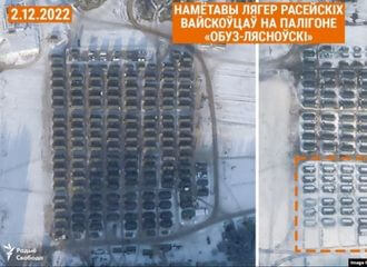 Ротация российских мобилизованных на Обуз-Лесновском попала на спутниковые снимки