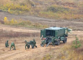 У ВС РБ появилась «Универсальная боевая платформа»