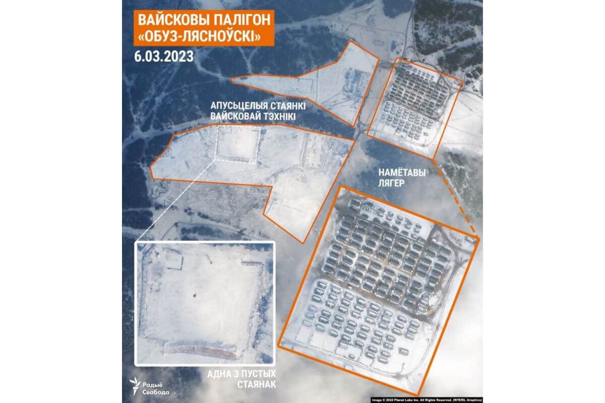 Ротация российских мобилизованных на Обуз-Лесновском попала на спутниковые снимки