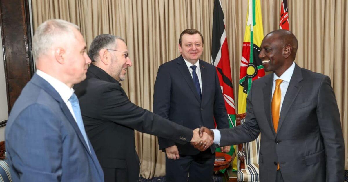 Зингман присутствовал на встрече Алейника с президентом Кении