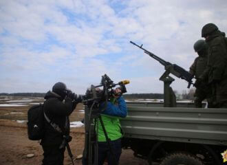 На полигоне «Лепельский» показали новую боевую машину РФ на базе «ГАЗ Соболь»