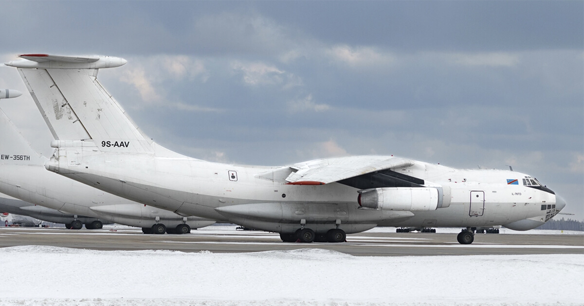 Конго купила беларусский Ил-76, участвовавший в продовольственной программе ООН