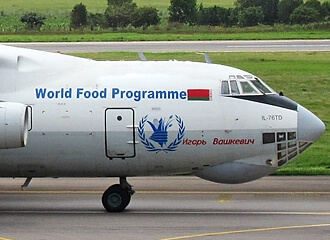 Конго купила беларусский Ил-76, участвовавший в продовольственной программе ООН