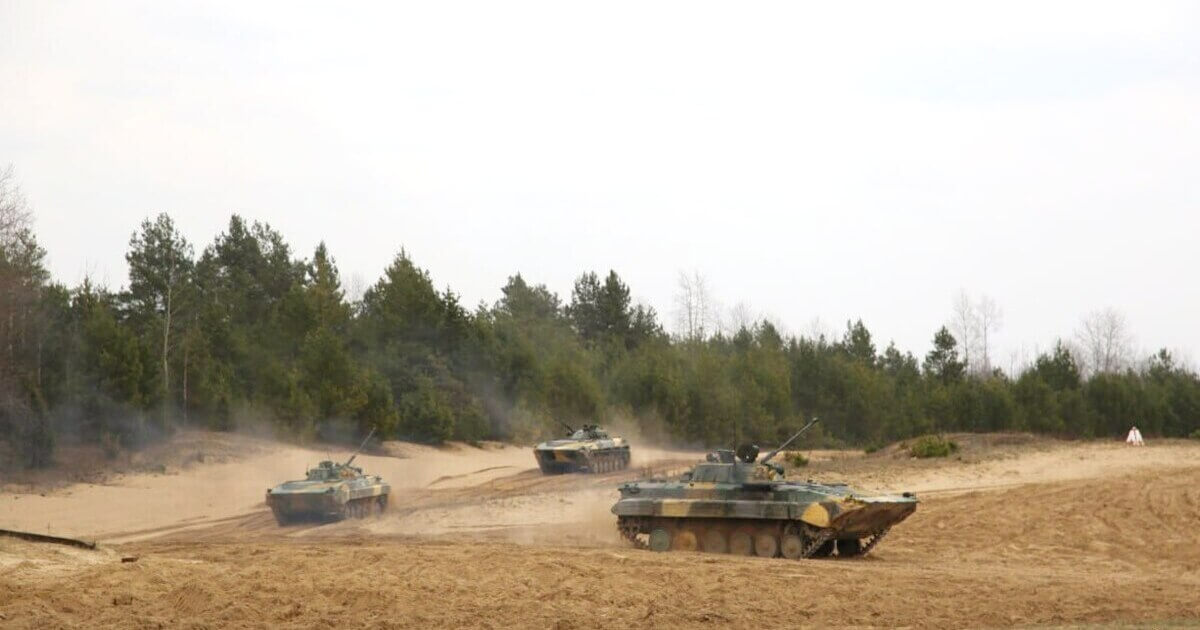 Belarusian Hajun: Military activity on the territory of Belarus on April 12