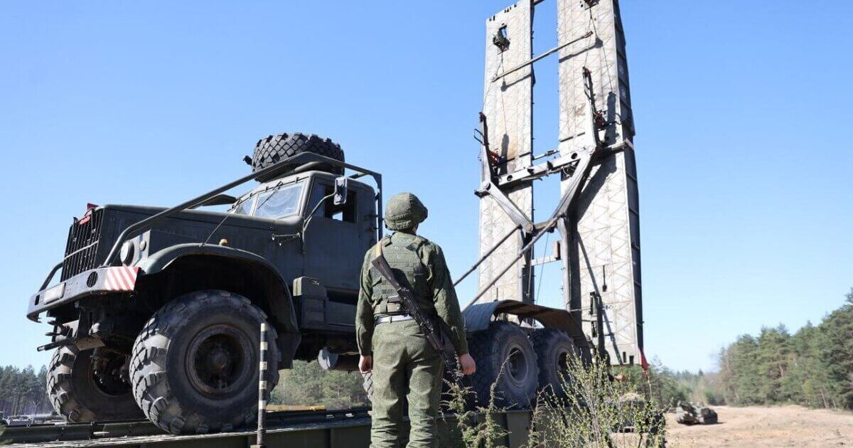 Belarusian Hajun: Military activity on the territory of Belarus on April 21