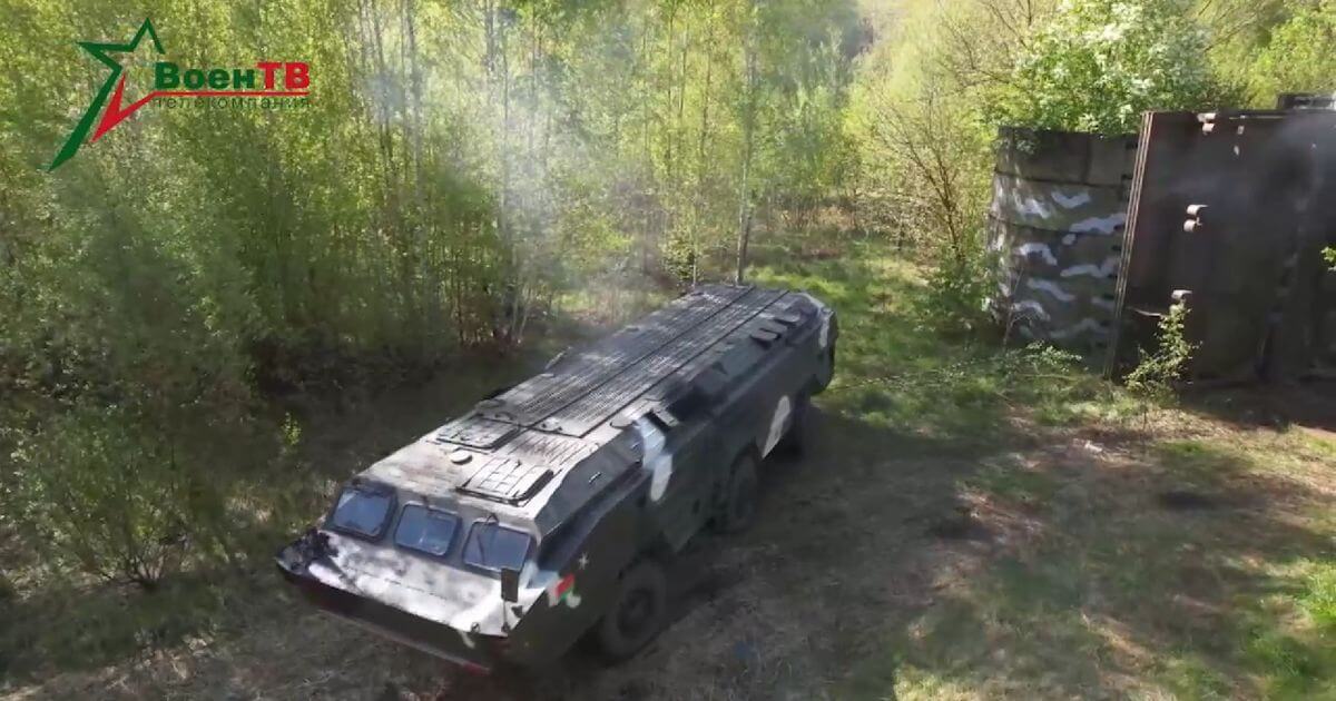 Подразделения ракетных войск и артиллерии ВС РБ отработали нанесение ударов с аэродрома «Россь» в Волковысском районе