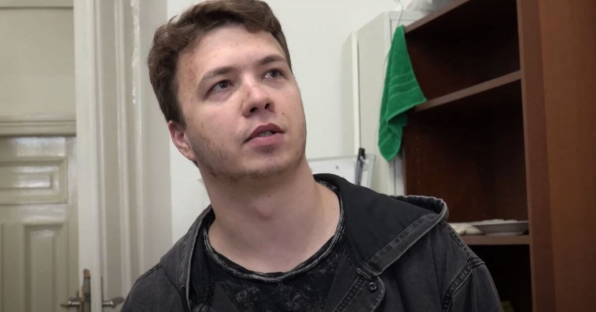 Романа Протасевича приговорили к 8 годам колонии усиленного режима