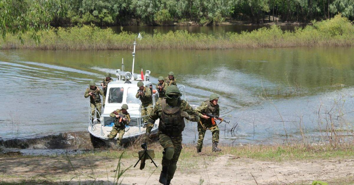 Территориальная оборона Гомеля готовится к проведению речных десантных операций