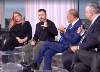 «У беларусаў таксама вайна, яны змагаюцца»: Зяленскі сказаў, што больш за 70% беларусаў супраць Расіі, а Крэмль хоча зрабіць Беларусь часткай РФ