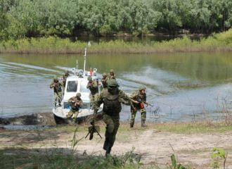 Тэрытарыяльная абарона Гомеля рыхтуецца да правядзення рачных дэсантных аперацый