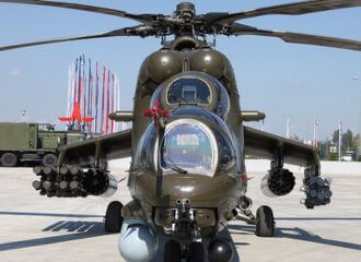 Верталёты Мі-35М да РБ пакуль так і не даляцелі