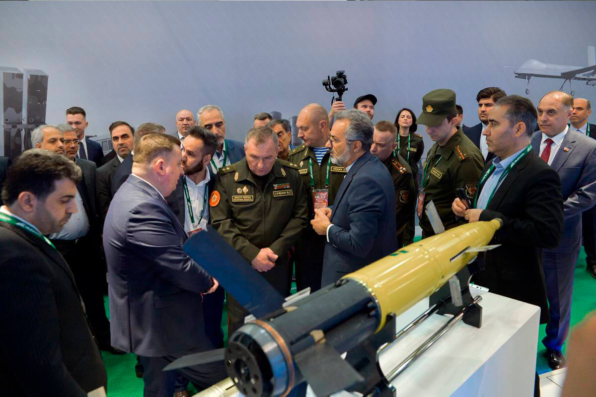 Дроны, ракеты, ПТРК: Што Іран і Кітай паказалі на MILEX-2023 у Мінску?