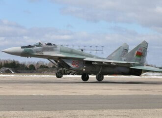 Belarusian Hajun: Military activity on the territory of Belarus on May 22