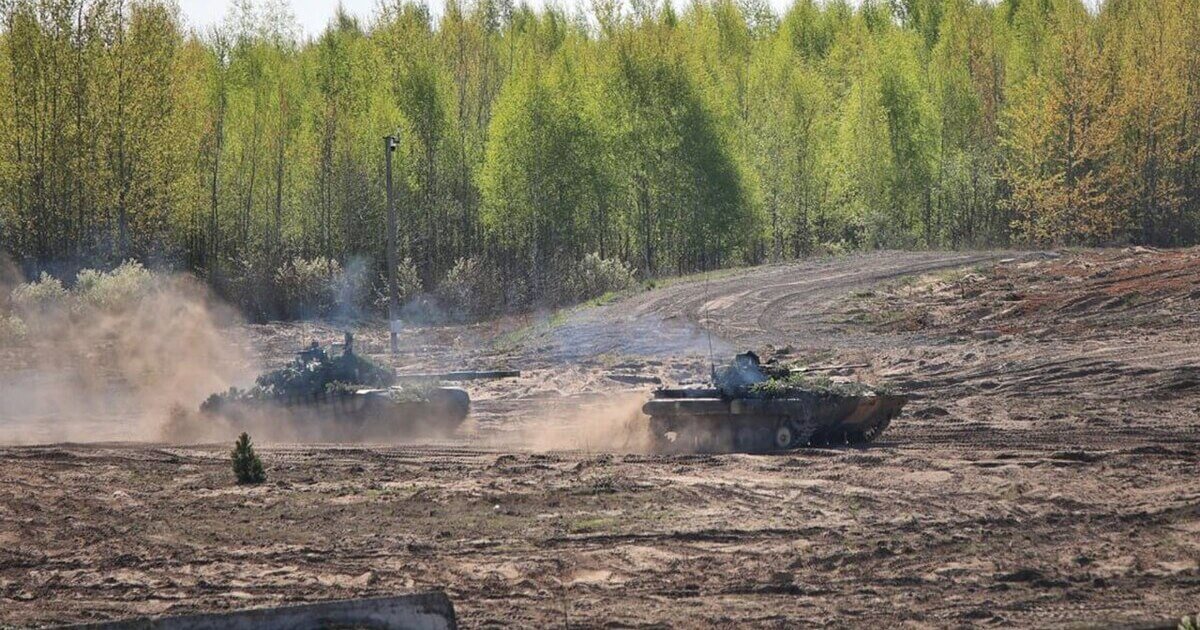 Belarusian Hajun: Military activity on the territory of Belarus on May 1