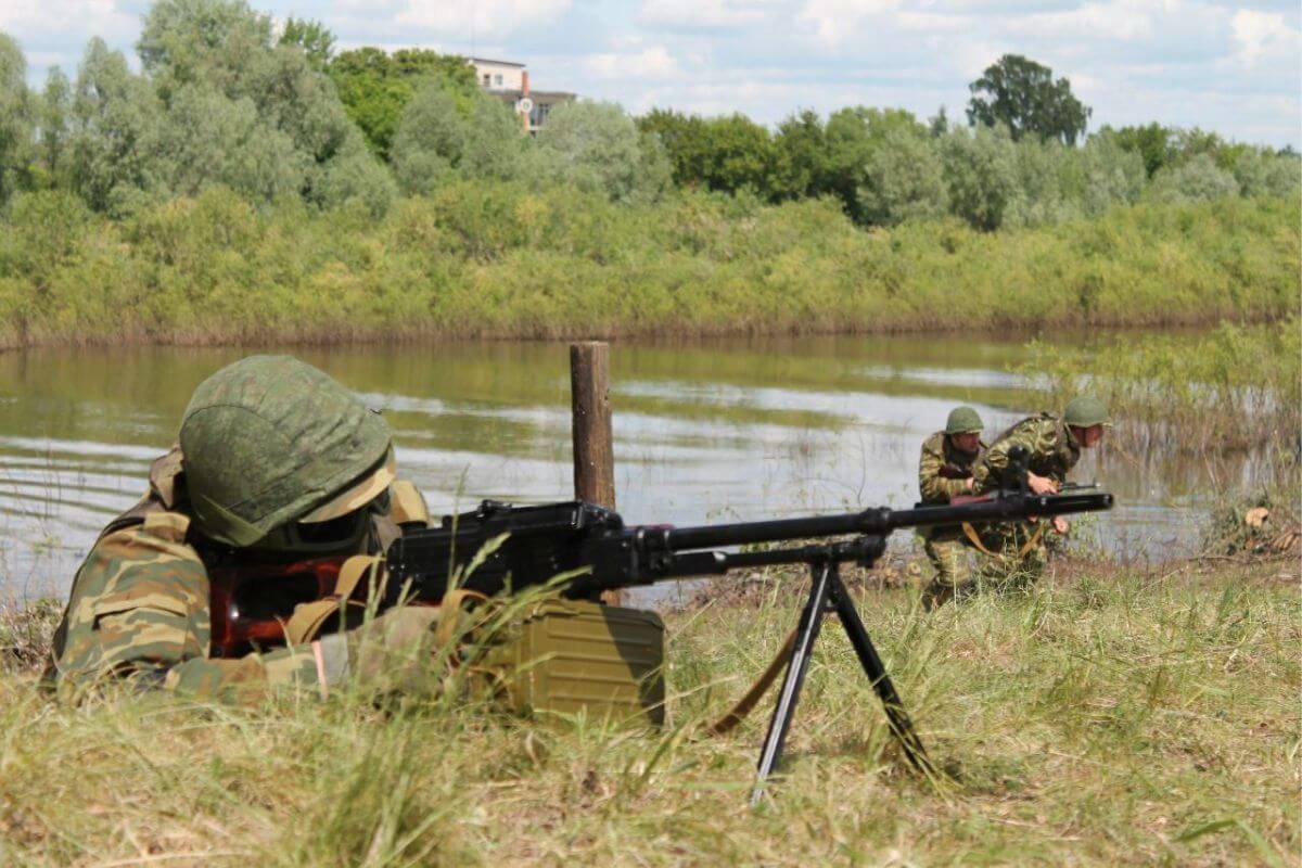 Территориальная оборона Гомеля готовится к проведению речных десантных операций